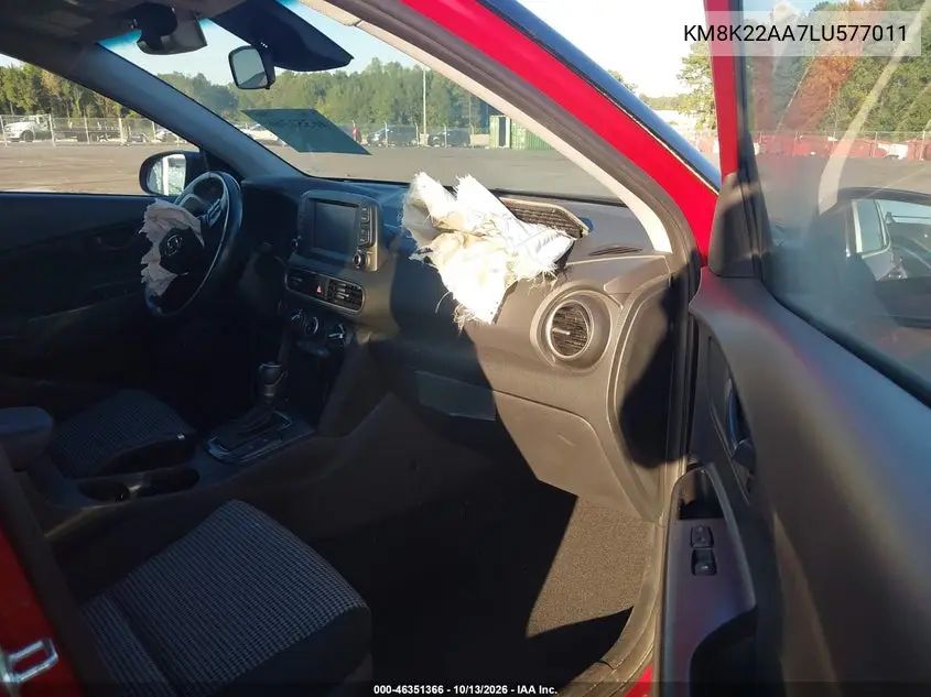 2020 HYUNDAI KONA VIN KM8K22AA7LU577011 — фото 5