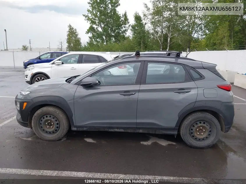 2021 HYUNDAI KONA VIN KM8K12AAXMU656127 — фото 13