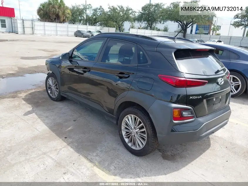 2021 HYUNDAI KONA VIN KM8K22AA9MU732014 — фото 3