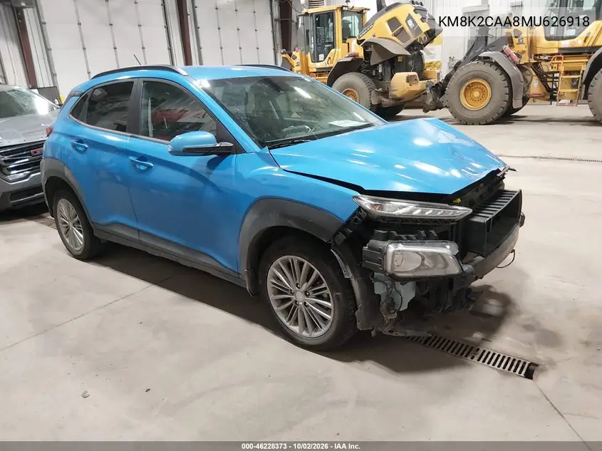 HYUNDAI KONA 2021, VIN KM8K2CAA8MU626918