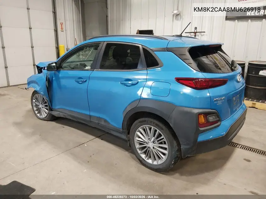 2021 HYUNDAI KONA VIN KM8K2CAA8MU626918 — фото 3