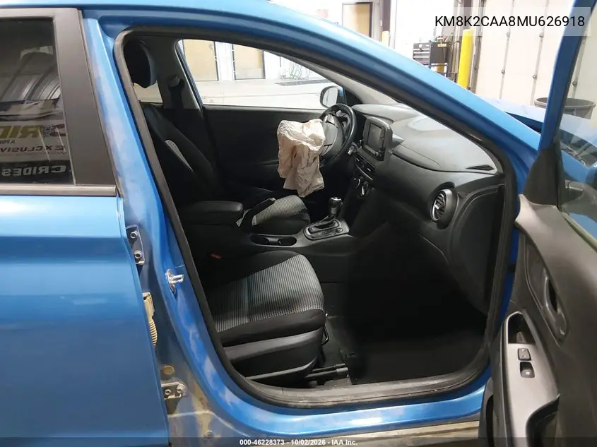 2021 HYUNDAI KONA VIN KM8K2CAA8MU626918 — фото 5