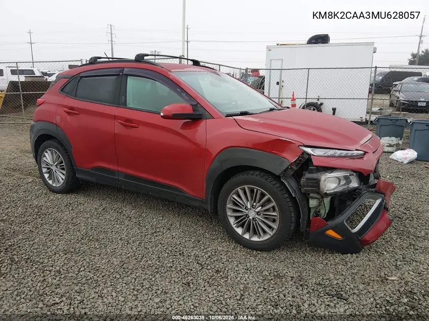 HYUNDAI KONA 2021, VIN KM8K2CAA3MU628057