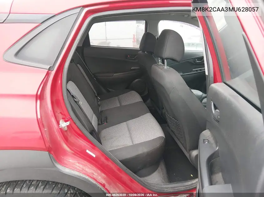 2021 HYUNDAI KONA VIN KM8K2CAA3MU628057 — фото 8
