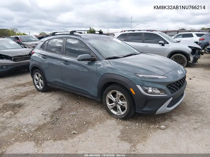 HYUNDAI KONA 2022, VIN KM8K32AB1NU766214