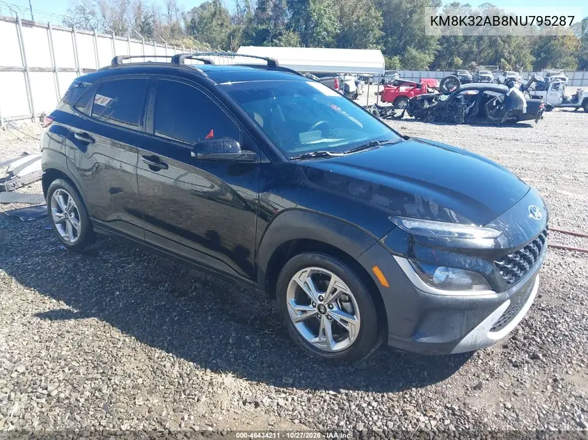 HYUNDAI KONA 2022, VIN KM8K32AB8NU795287