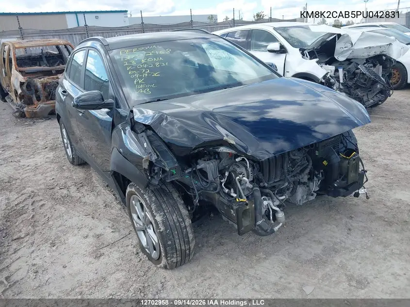 HYUNDAI KONA 2023, VIN KM8K2CAB5PU042831