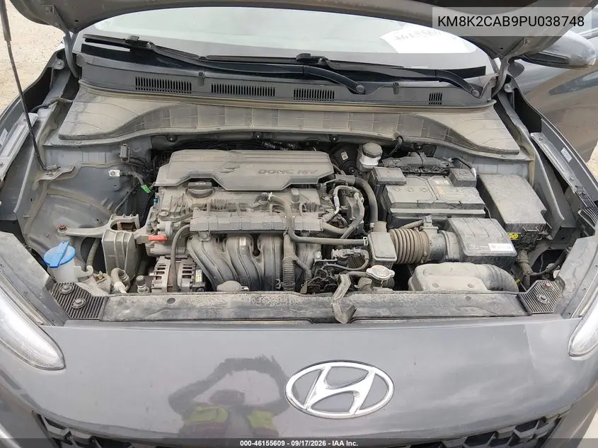 2023 HYUNDAI KONA VIN KM8K2CAB9PU038748 — фото 10