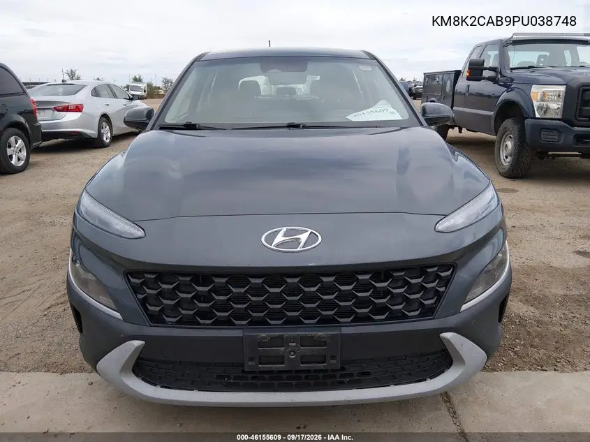 2023 HYUNDAI KONA VIN KM8K2CAB9PU038748 — фото 12