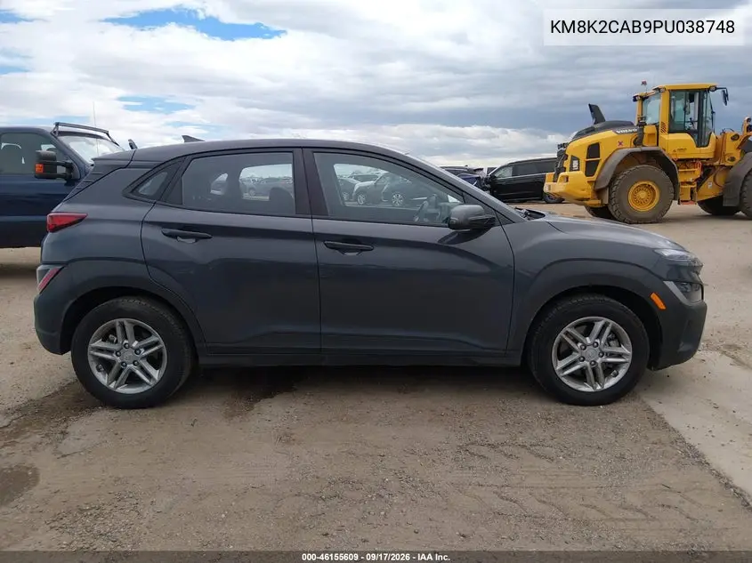 2023 HYUNDAI KONA VIN KM8K2CAB9PU038748 — фото 13