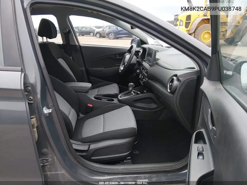 2023 HYUNDAI KONA VIN KM8K2CAB9PU038748 — фото 5