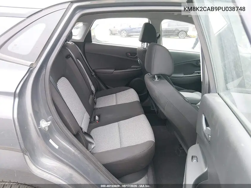 2023 HYUNDAI KONA VIN KM8K2CAB9PU038748 — фото 8