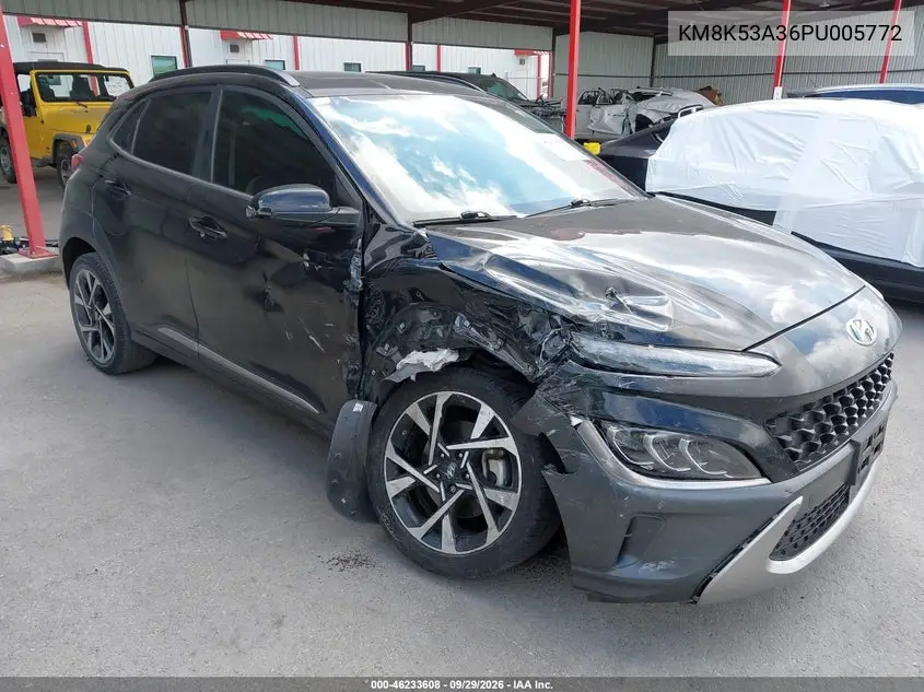 HYUNDAI KONA 2023, VIN KM8K53A36PU005772