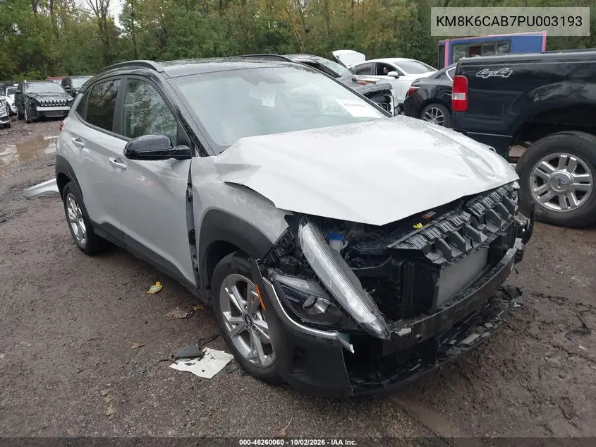HYUNDAI KONA 2023, VIN KM8K6CAB7PU003193