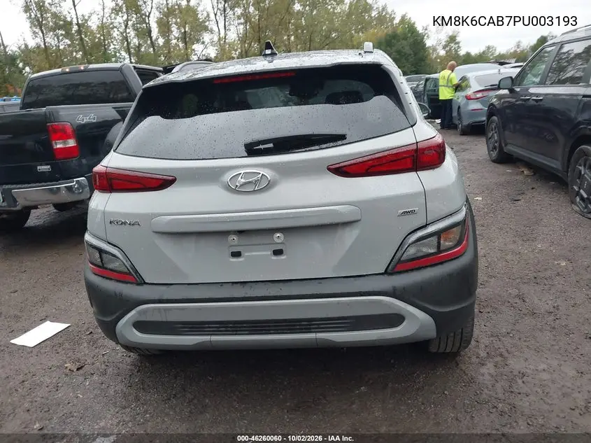 2023 HYUNDAI KONA VIN KM8K6CAB7PU003193 — фото 17