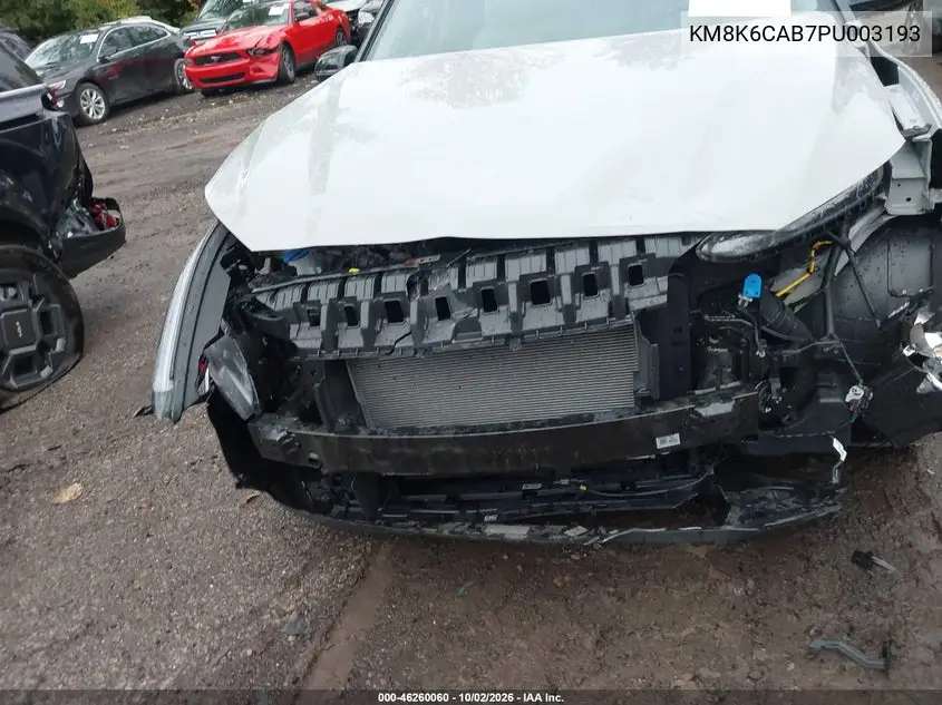2023 HYUNDAI KONA VIN KM8K6CAB7PU003193 — фото 6