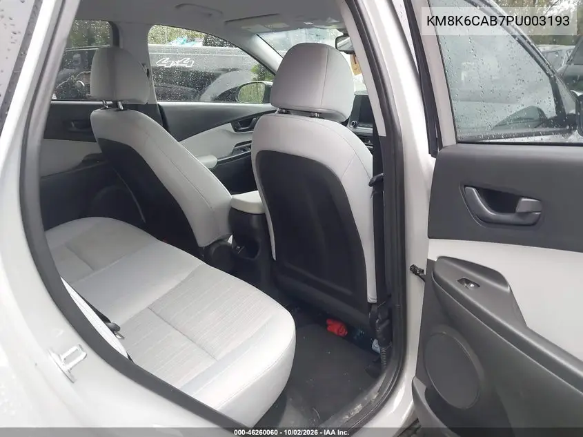 2023 HYUNDAI KONA VIN KM8K6CAB7PU003193 — фото 8