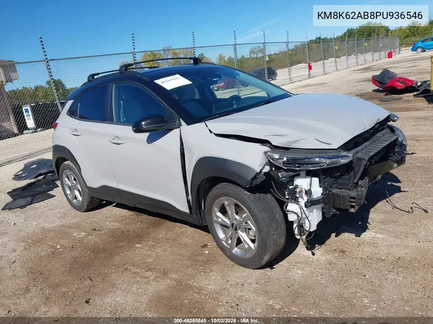 HYUNDAI KONA 2023, VIN KM8K62AB8PU936546