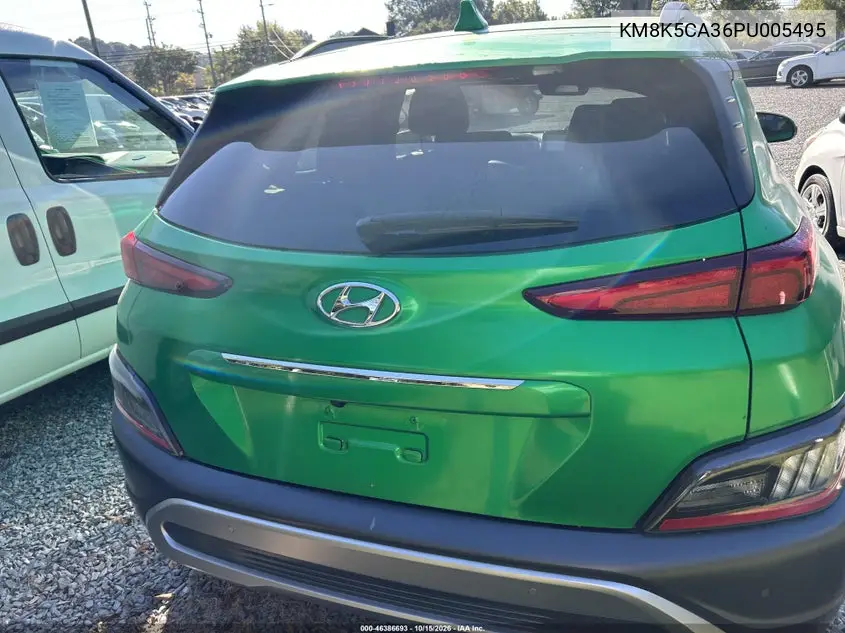2023 HYUNDAI KONA VIN KM8K5CA36PU005495 — фото 6