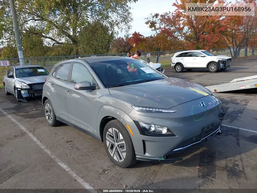 HYUNDAI KONA 2023, VIN KM8K23AG3PU168956