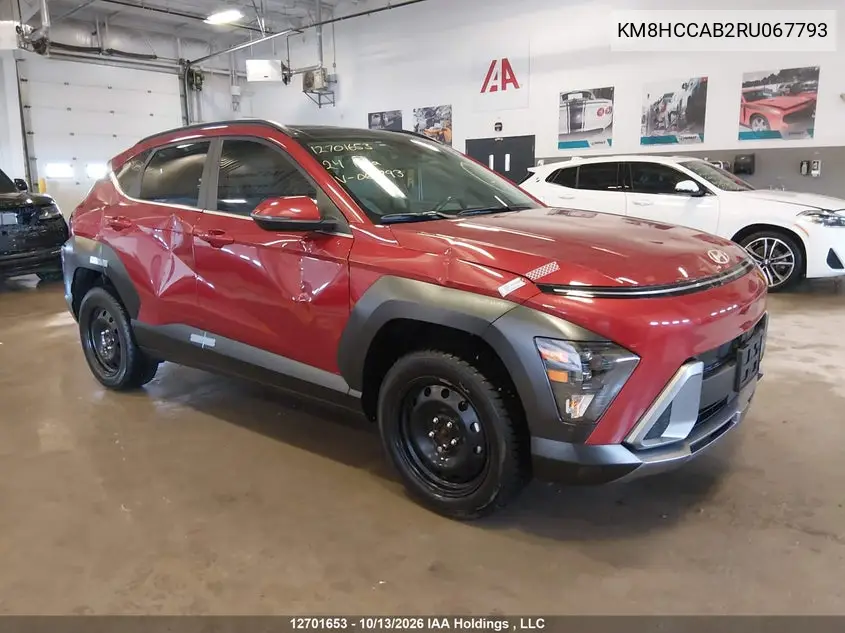 HYUNDAI KONA 2024, VIN KM8HCCAB2RU067793
