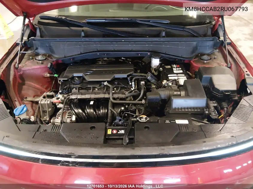 2024 HYUNDAI KONA VIN KM8HCCAB2RU067793 — фото 10
