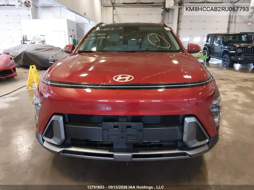 2024 HYUNDAI KONA VIN KM8HCCAB2RU067793 — фото 12