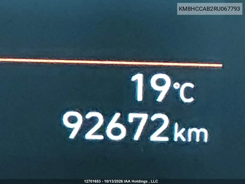 2024 HYUNDAI KONA VIN KM8HCCAB2RU067793 — фото 15