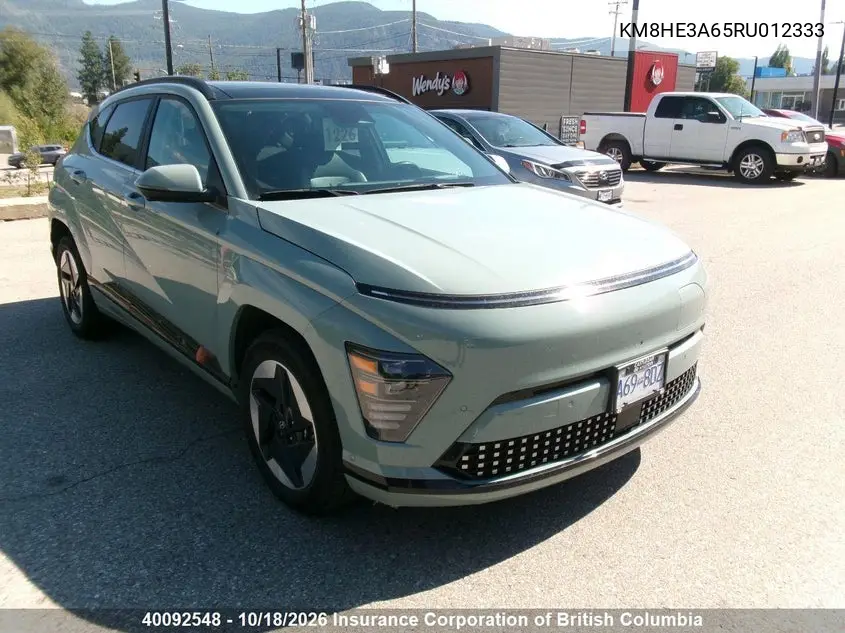 HYUNDAI KONA 2024, VIN KM8HE3A65RU012333