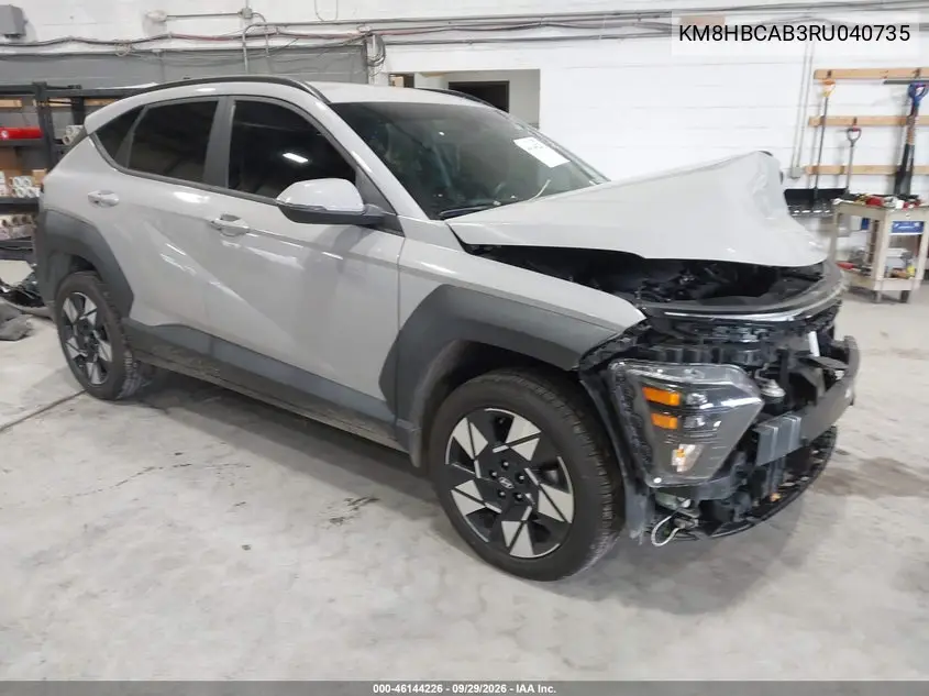 HYUNDAI KONA 2024, VIN KM8HBCAB3RU040735