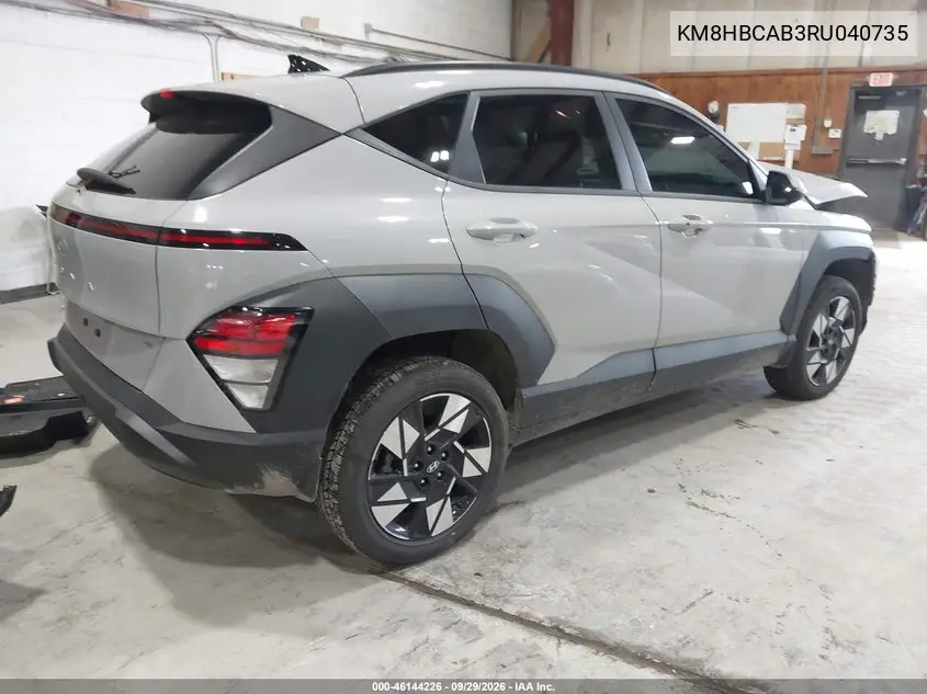 2024 HYUNDAI KONA VIN KM8HBCAB3RU040735 — фото 4