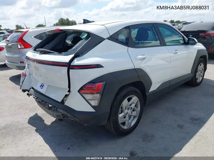 2024 HYUNDAI KONA VIN KM8HA3AB5RU088031 — фото 4