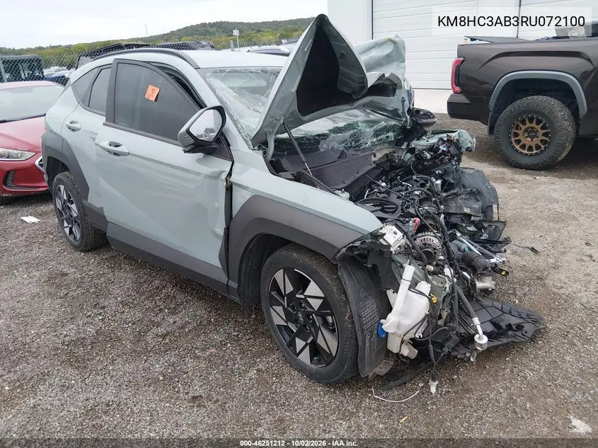 HYUNDAI KONA 2024, VIN KM8HC3AB3RU072100