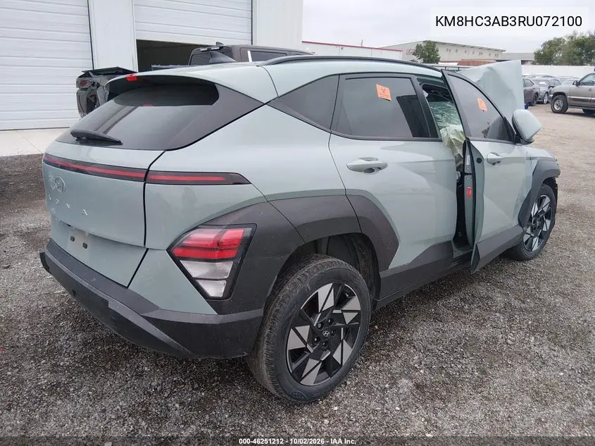 2024 HYUNDAI KONA VIN KM8HC3AB3RU072100 — фото 4