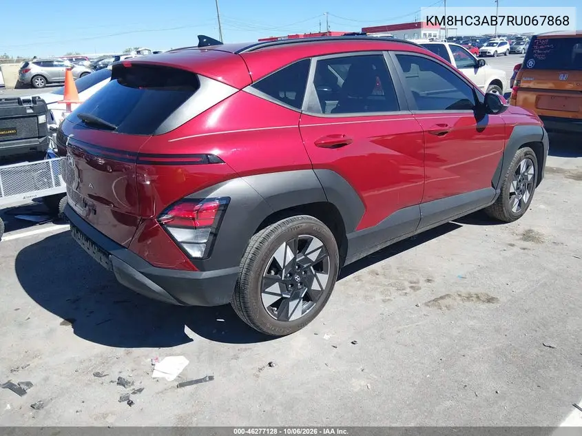 2024 HYUNDAI KONA VIN KM8HC3AB7RU067868 — фото 4