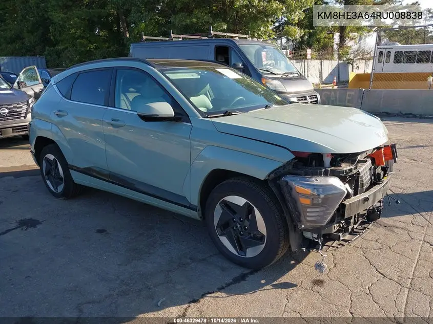 HYUNDAI KONA 2024, VIN KM8HE3A64RU008838