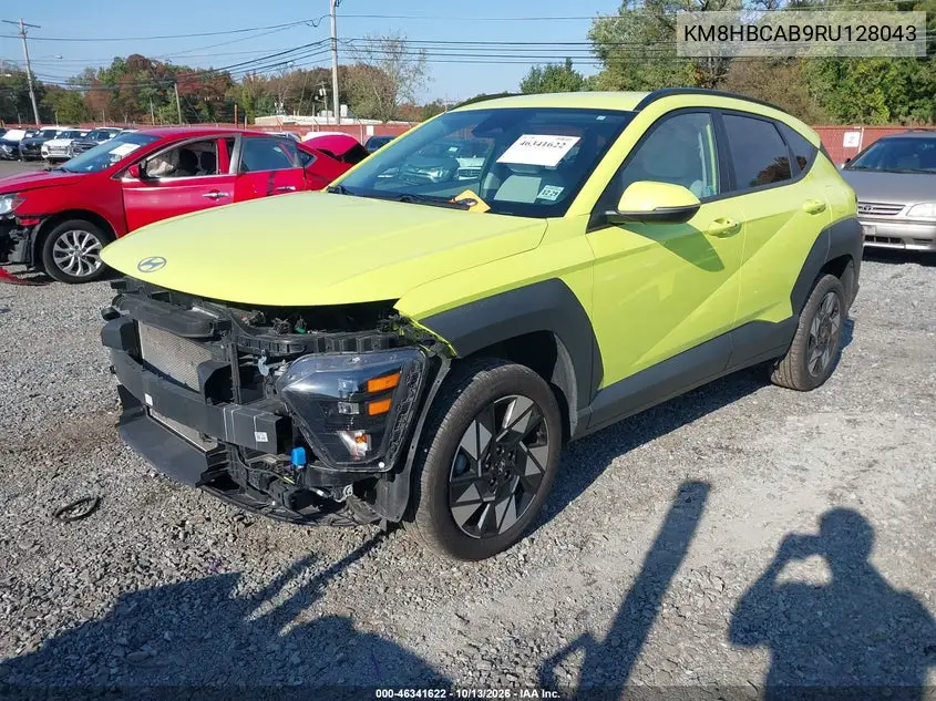 2024 HYUNDAI KONA VIN KM8HBCAB9RU128043 — фото 2