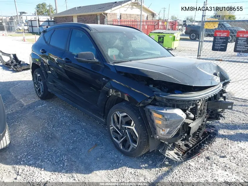 HYUNDAI KONA 2024, VIN KM8HACA31RU108655