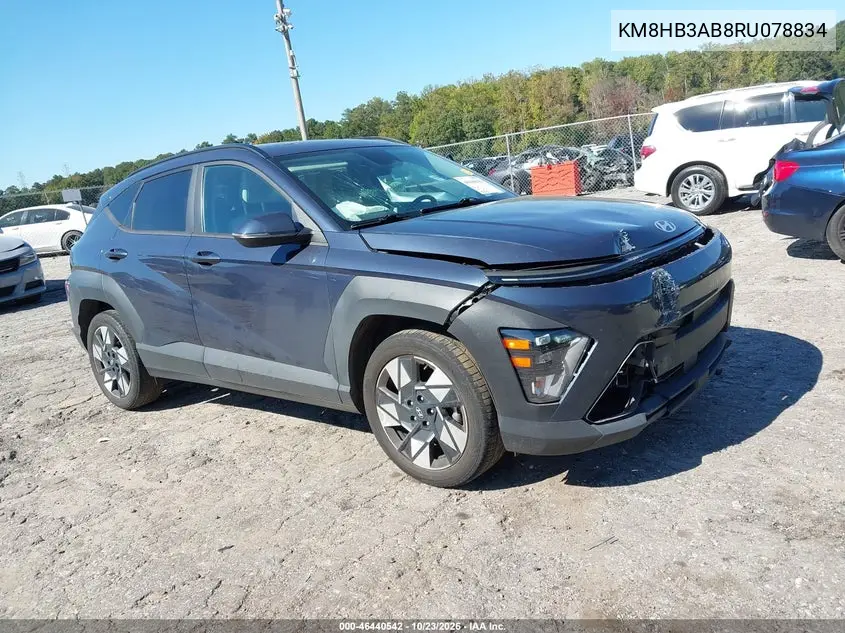 HYUNDAI KONA 2024, VIN KM8HB3AB8RU078834