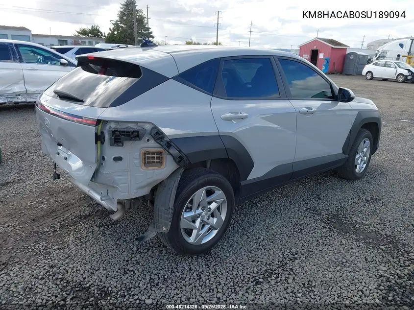 2025 HYUNDAI KONA VIN KM8HACAB0SU189094 — фото 4