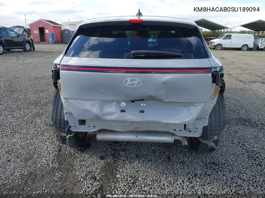2025 HYUNDAI KONA VIN KM8HACAB0SU189094 — фото 6