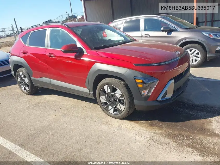 HYUNDAI KONA 2025, VIN KM8HB3AB5SU335017