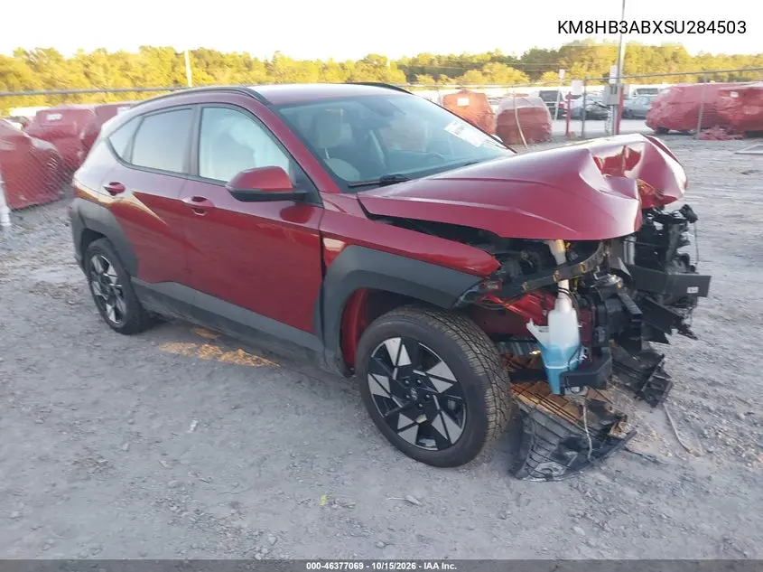 HYUNDAI KONA 2025, VIN KM8HB3ABXSU284503