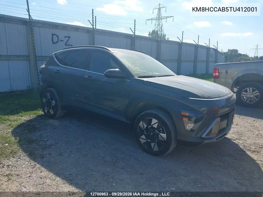 HYUNDAI KONA 2026, VIN KM8HCCAB5TU412001