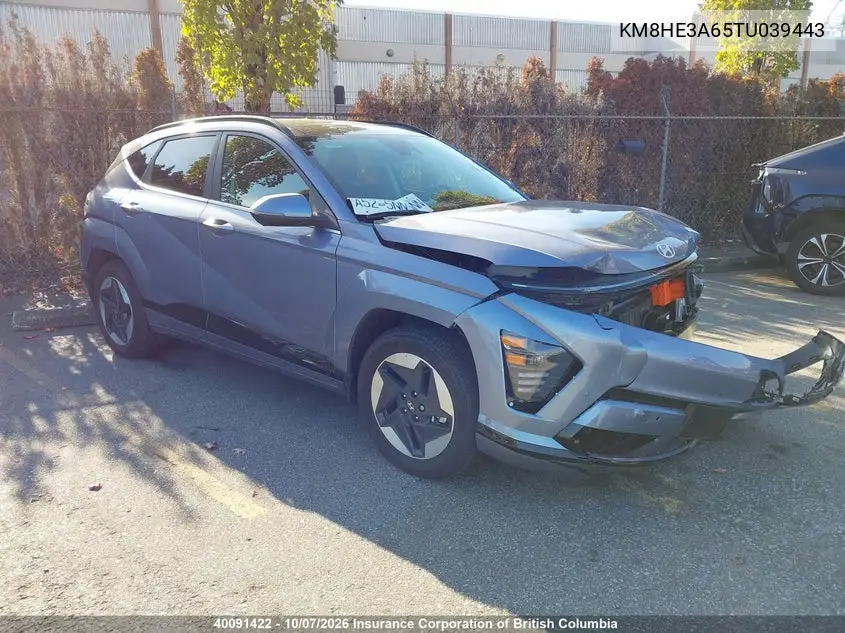 HYUNDAI KONA 2026, VIN KM8HE3A65TU039443