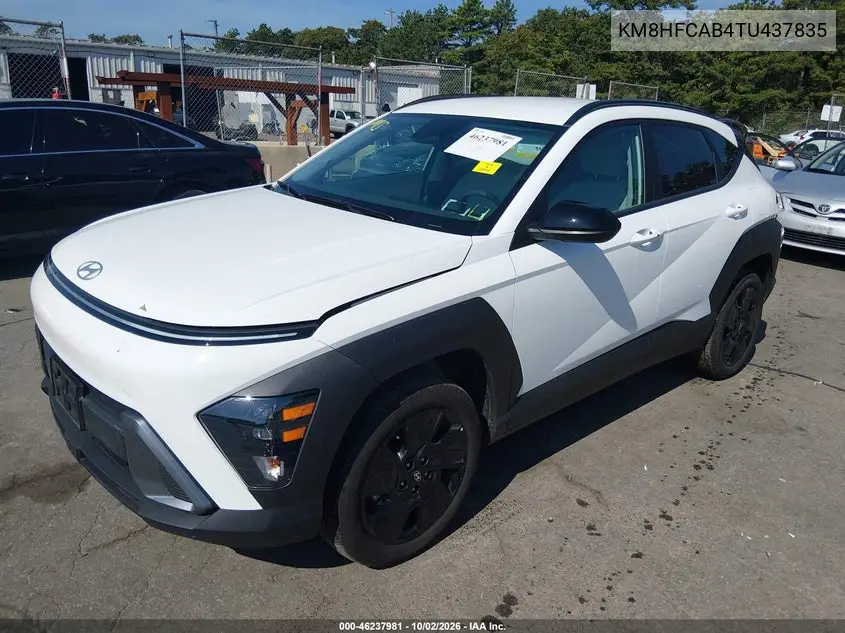 2026 HYUNDAI KONA VIN KM8HFCAB4TU437835 — фото 2