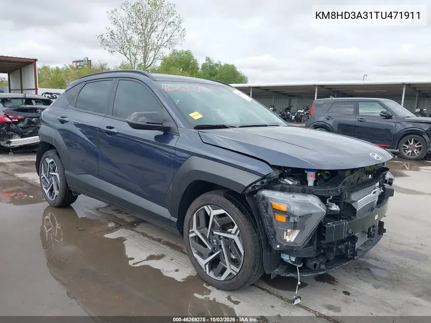 HYUNDAI KONA 2026, VIN KM8HD3A31TU471911