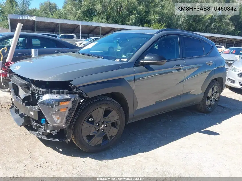 2026 HYUNDAI KONA VIN KM8HF3AB8TU460342 — фото 2