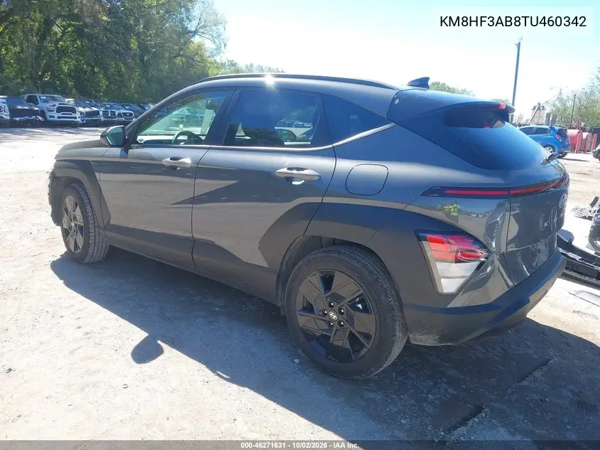 2026 HYUNDAI KONA VIN KM8HF3AB8TU460342 — фото 3