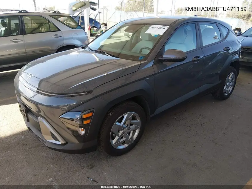 2026 HYUNDAI KONA VIN KM8HA3AB8TU471159 — фото 2